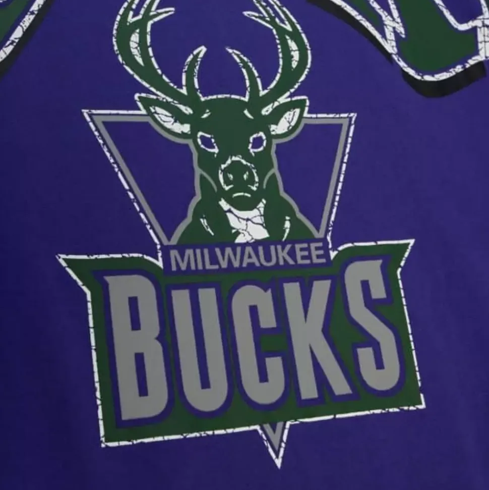 Fashion Fleece Crew Milwaukee Bucks