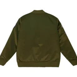 Flight Satin Bomber Jacket Philadelphia 76Ers