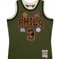 Flight Swingman Allen Iverson Philadelphia 76Ers 1996-97 Jersey