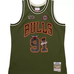 Flight Swingman Dennis Rodman Chicago Bulls 1997-98 Jersey