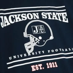 Football Helmet Graphic Tee Jackson State University