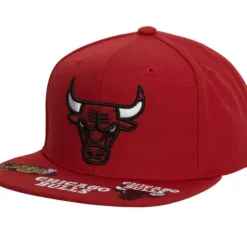 Front Face Snapback Chicago Bulls