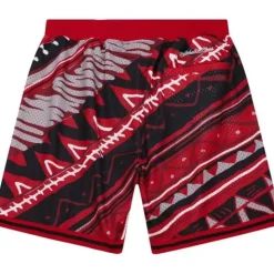 Game Day Pattern Short Chicago Bulls