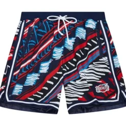 Game Day Pattern Short Houston Rockets