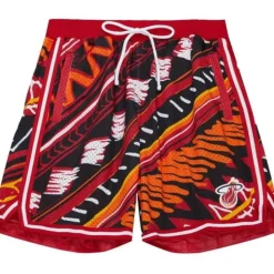 Game Day Pattern Short Miami Heat