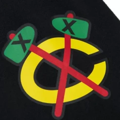 Game Time Fleece Hoodie Current Logo Chicago Blackhawks