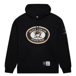 Game Time Fleece Hoodie Current Logo Anaheim Ducks