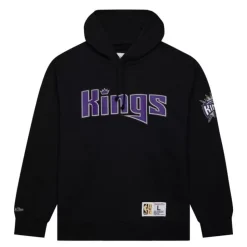 Game Time Fleece Hoodie Vintage Logo Sacramento Kings