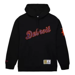 Game Time Fleece Hoodie Vintage Logo Detroit Tigers