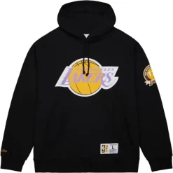 Game Time Fleece Hoodie Vintage Logo Los Angeles Lakers