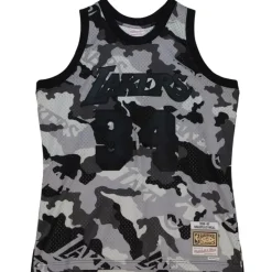 Ghost Black Camo Swingman Shaquille O'Neal Los Angeles Lakers 1996-97 Jersey