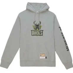 Ghost Green Camo Hoody Milwaukee Bucks