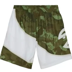 Ghost Green Camo Swingman Atlanta Hawks 1986-87 Shorts