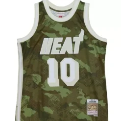Ghost Green Camo Swingman Tim Hardaway Miami Heat 1996-97 Jersey