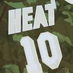 Ghost Green Camo Swingman Tim Hardaway Miami Heat 1996-97 Jersey