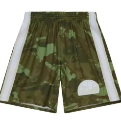 Ghost Green Camo Swingman Seattle Supersonics 1984-85 Shorts