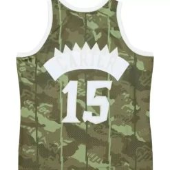 Ghost Green Camo Swingman Vince Carter Toronto Raptors 1998-99 Jersey