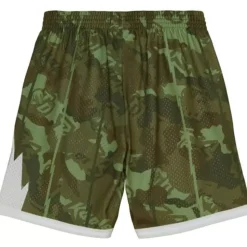Ghost Green Camo Swingman Toronto Raptors 1998-99 Shorts