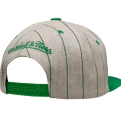 Grey Pin Pop Snapback Boston Celtics