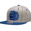 Grey Pin Pop Snapback Hwc Orlando Magic