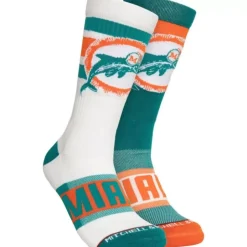 Hail Mary Crew Socks Miami Dolphins