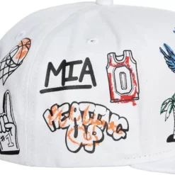 Hand Drawn Snapback Miami Heat