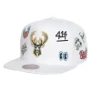 Hand Drawn Snapback Milwaukee Bucks