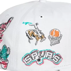 Hand Drawn Snapback San Antonio Spurs