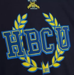 Hbcu Wreath Tee North Carolina A&T University