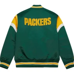 Heavyweight Satin Jacket Green Bay Packers