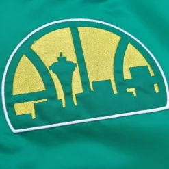 Heavyweight Satin Jacket Seattle Supersonics