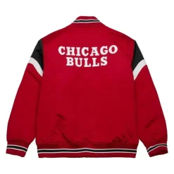 Heavyweight Satin Jacket Chicago Bulls