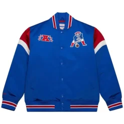Heavyweight Satin Jacket New England Patriots