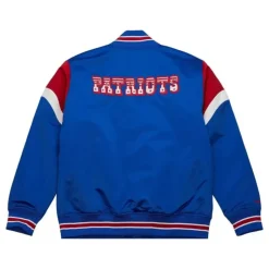 Heavyweight Satin Jacket New England Patriots