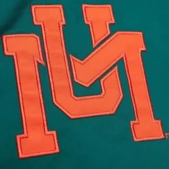 Heavyweight Satin Jacket University Of Miami