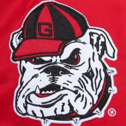 Heavyweight Satin Jacket University Of Georgia