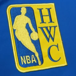 Heavyweight Satin Jacket Golden State Warriors