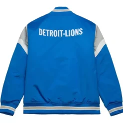 Heavyweight Satin Jacket Detroit Lions