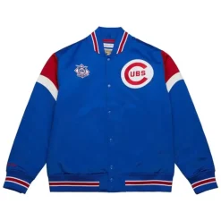 Heavyweight Satin Jacket Chicago Cubs