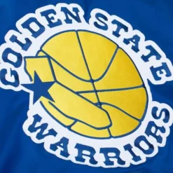 Heavyweight Satin Jacket Golden State Warriors