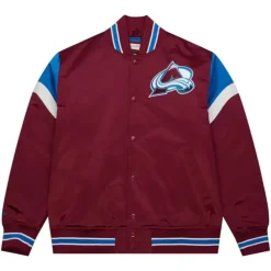Heavyweight Satin Jacket Colorado Avalanche