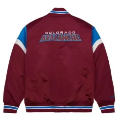Heavyweight Satin Jacket Colorado Avalanche