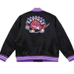 Heavyweight Satin Jacket Toronto Raptors