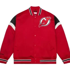 Heavyweight Satin Jacket New Jersey Devils