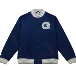 Heavyweight Satin Jacket Georgetown University