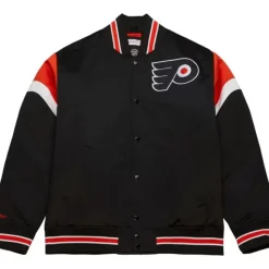 Heavyweight Satin Jacket Philadelphia Flyers
