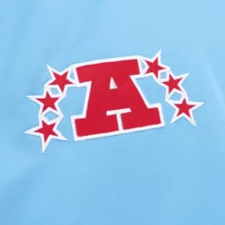 Heavyweight Satin Jacket Houston Oilers