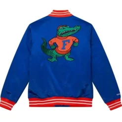 Heavyweight Satin Jacket University Of Florida