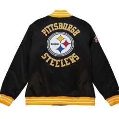 Heavyweight Satin Jacket Pittsburgh Steelers