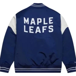 Heavyweight Satin Jacket Toronto Maple Leafs